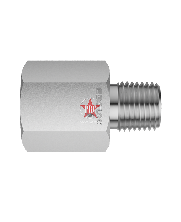 Large Negative and Small Positive threaded fittings
