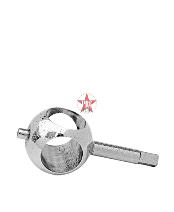 Ball valve with handle