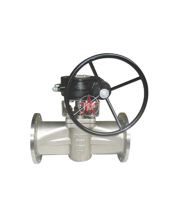 German standard flapper soft seal plug valve