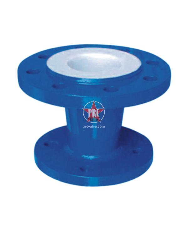 Fluorine lined reducer