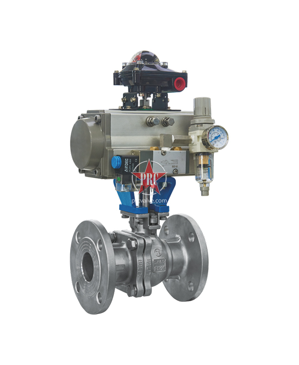 Pneumatic Regulating Ball Valve