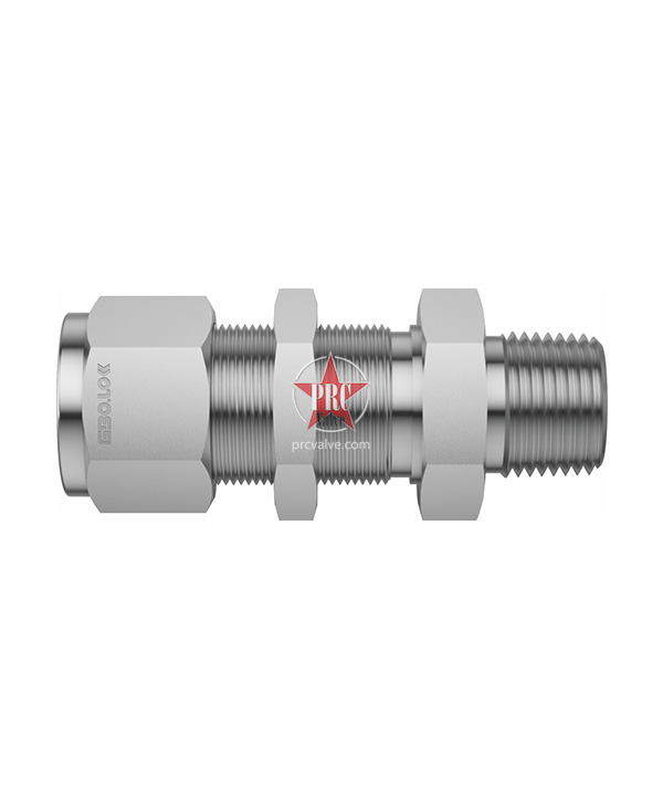 Ferrule Male Threaded Bulkhead Fittings