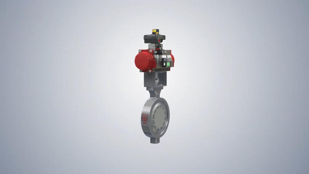 Pneumatic Wafer Butterfly Valve Assembly & Structure | THINKTANK（气动对夹式蝶阀）