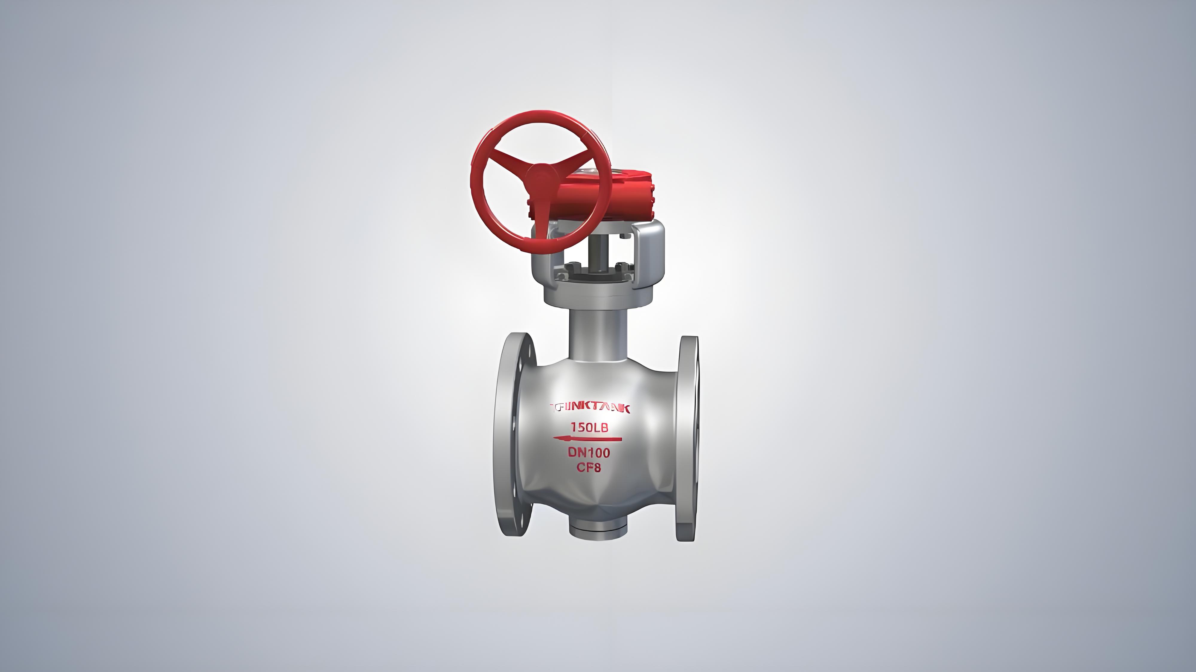 Double Eccentric Half Ball Valve with Handwheel（双偏心半球阀）