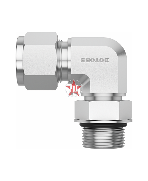 Ferrule male threaded position adjustable elbow