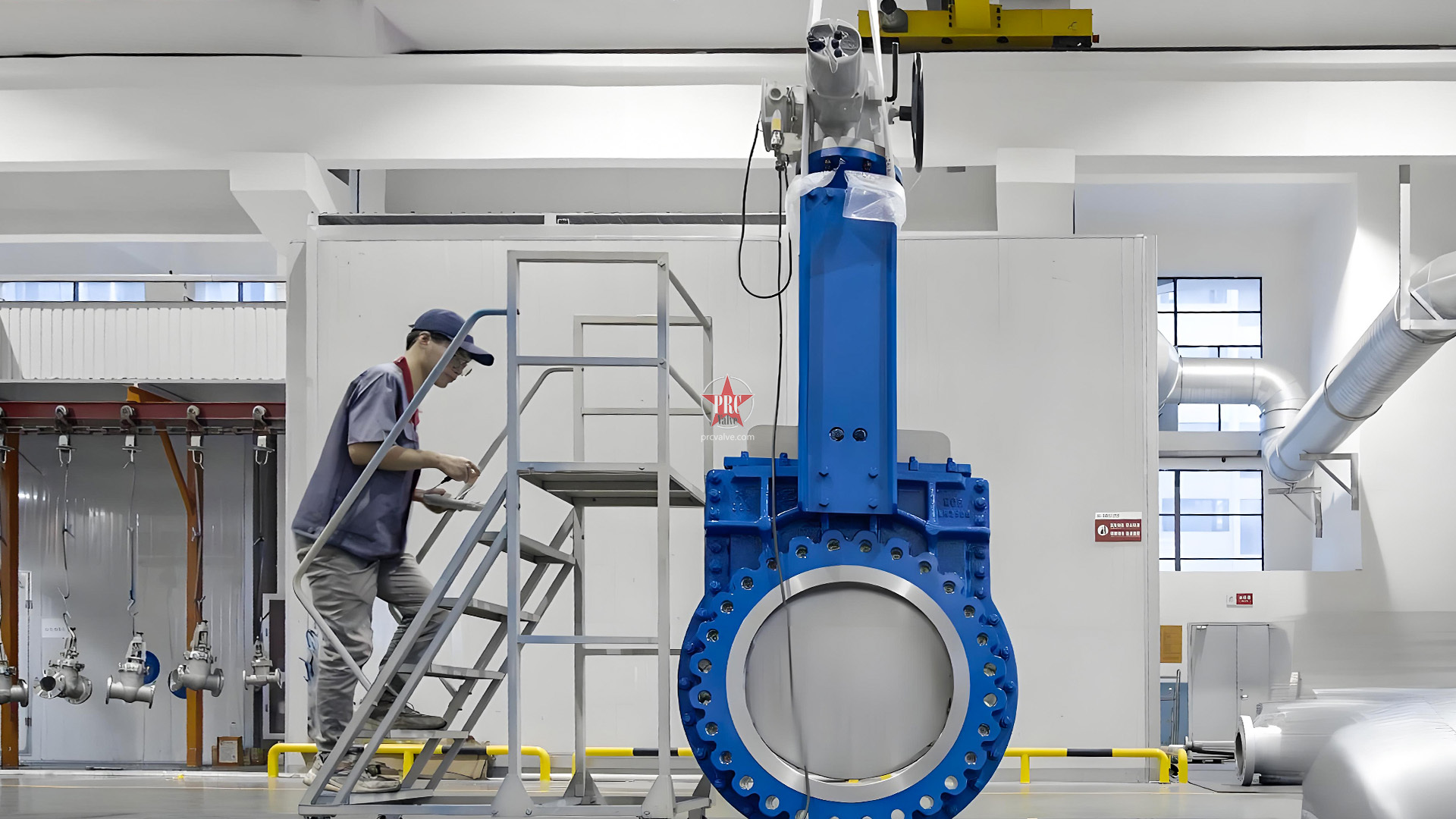 立信精研 以国代进｜28 寸 300 磅刀形闸阀，为矿山而生