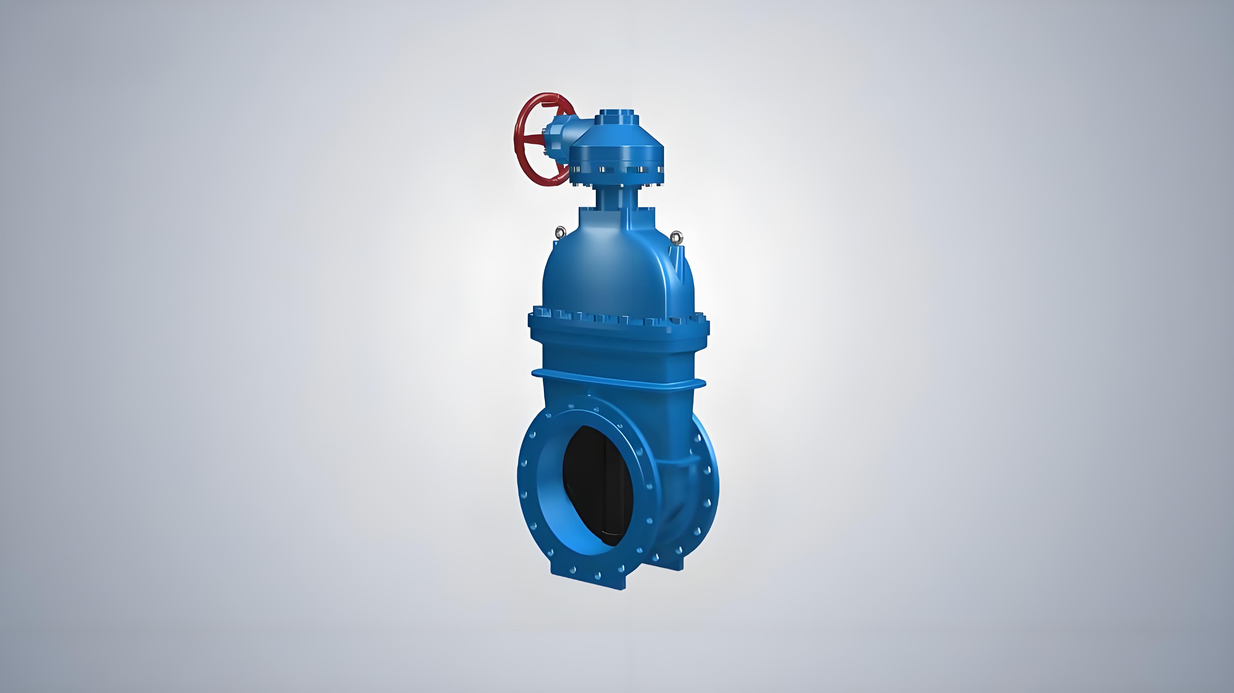 Non-Rising Stem Resilient Seated Gate Valve with Gear Operator Assembly & Structure | THINKTANK（非升降杆弹性座封闸阀）