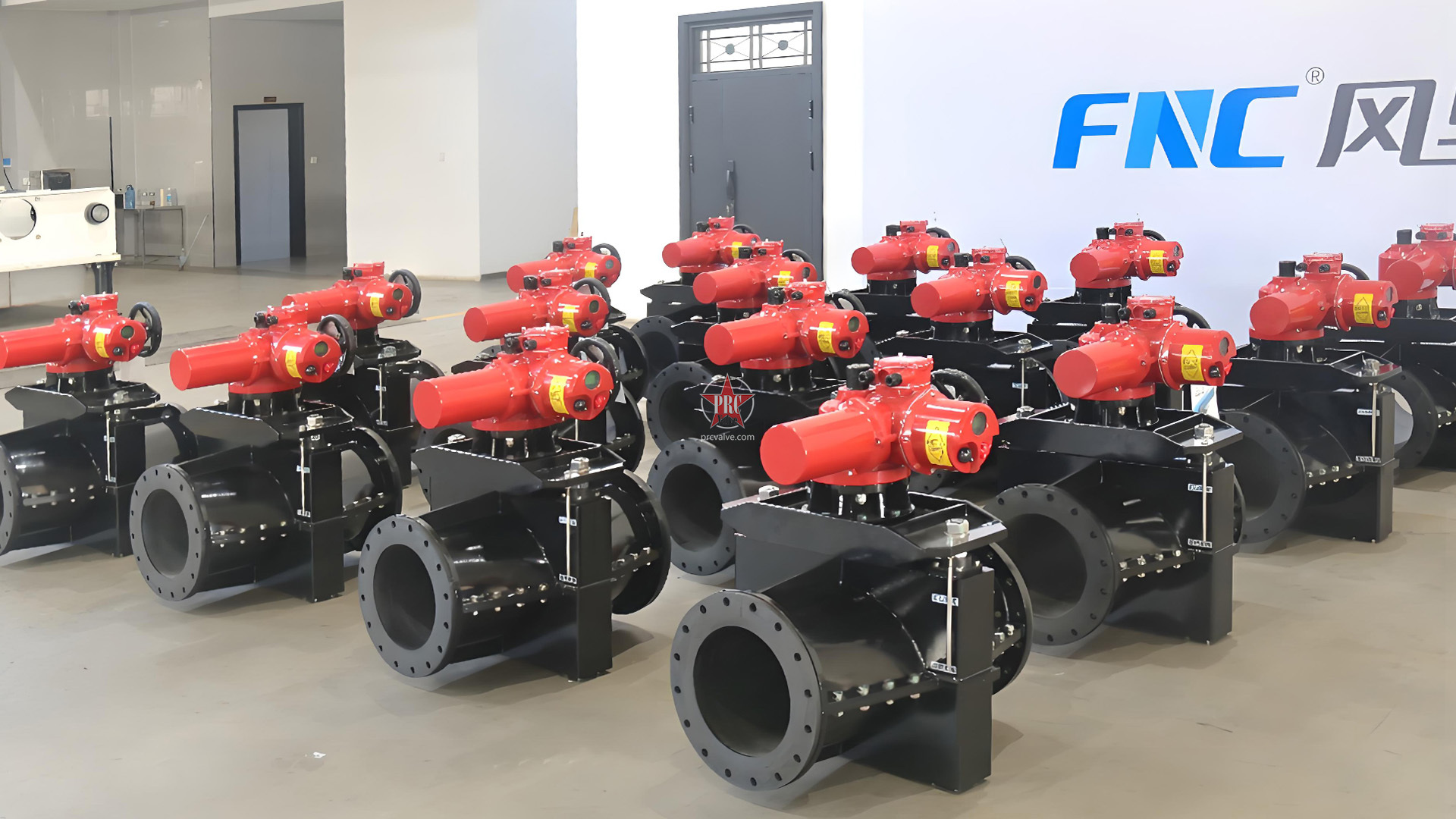 西部矿业智慧建设新动力：FNC风驰重型管夹阀正式交付