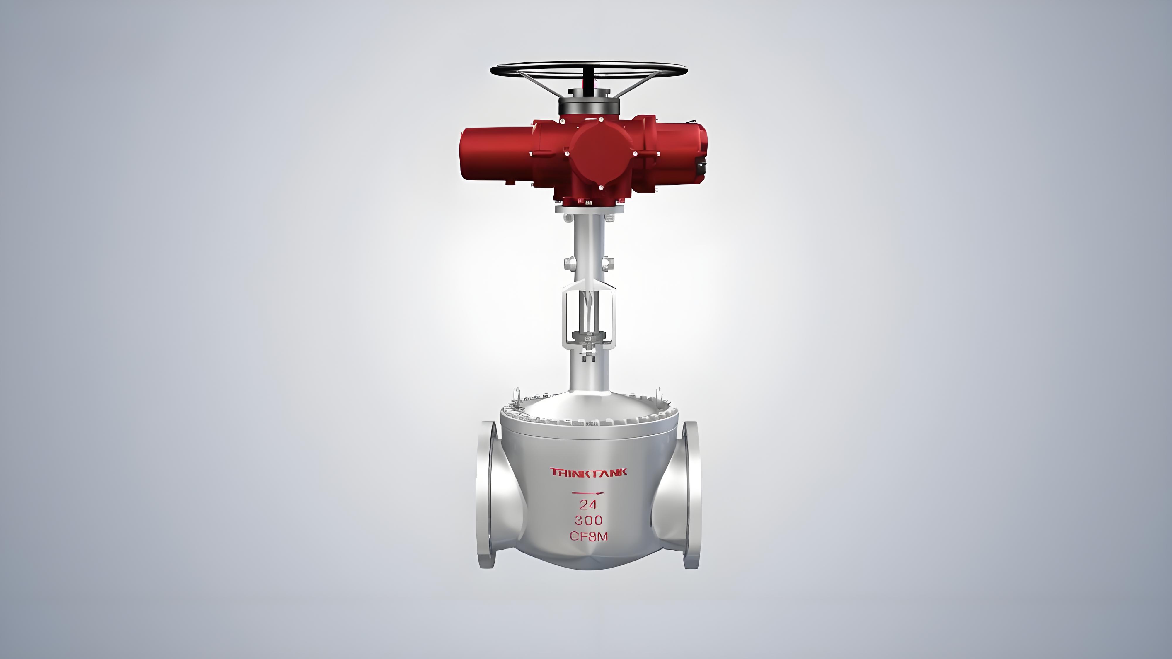 Electric Actuated Swing Ball Valve Assembly & Structure | THINKTANK（电动摆动式球阀）