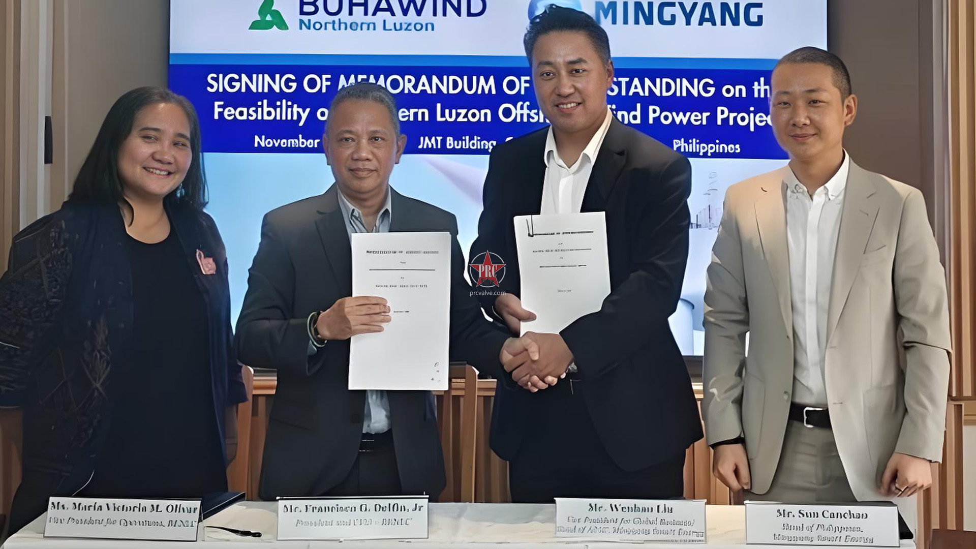 Ming Yang Partners on 2GW Philippines Site