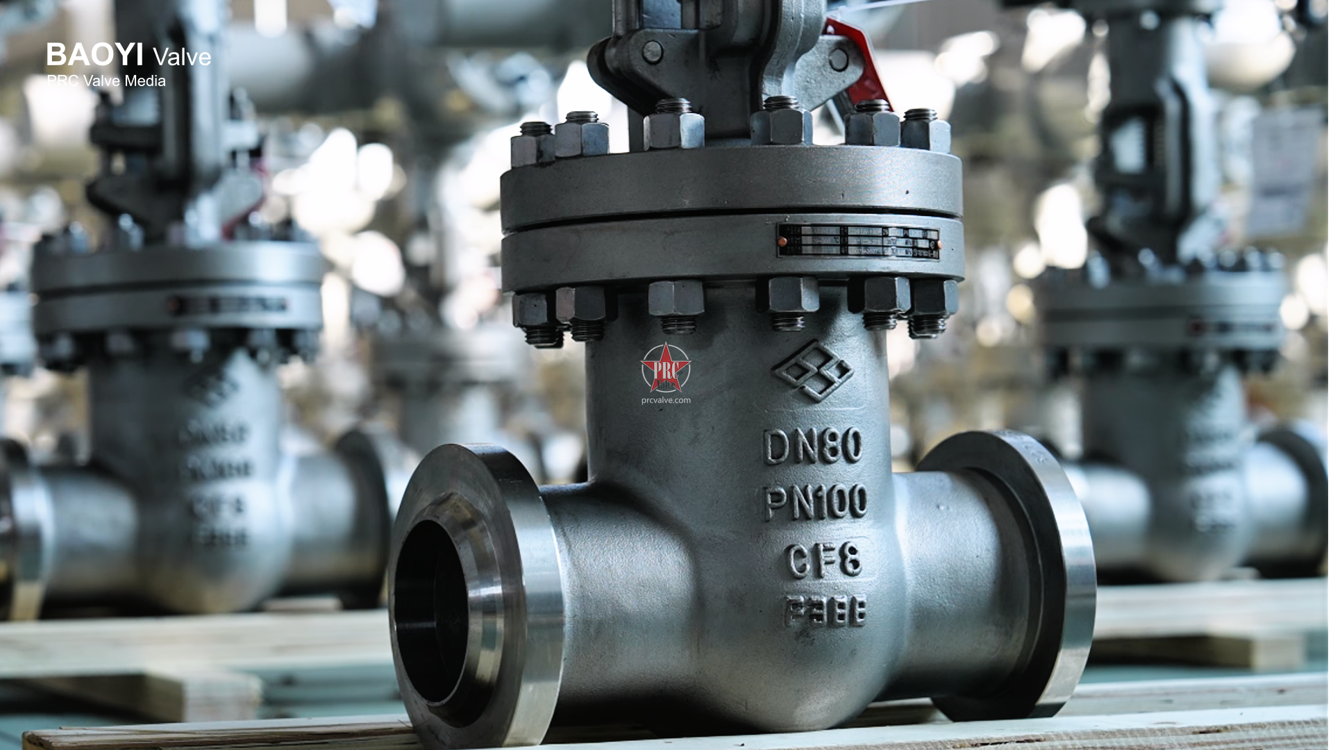 DN80 PN100 High Differential Pressure Shut-off Valve for Carbon-Oxygen Gas Storage System –BAOYI