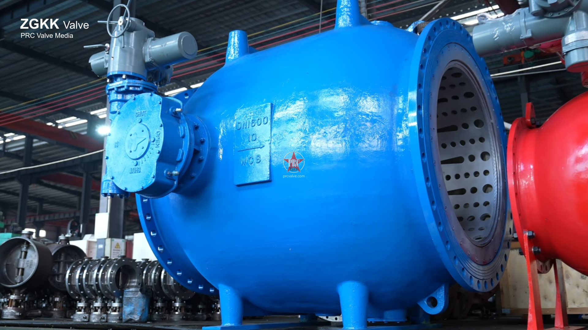 TL941X-10C DN1600 Electric Piston Valve – ZGKK