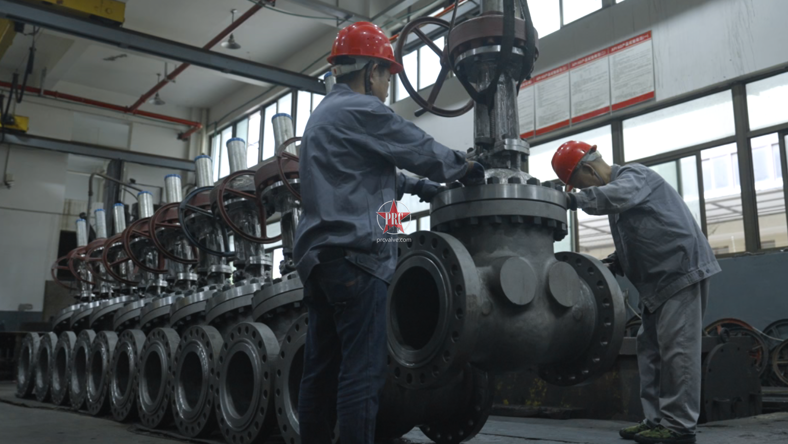 12"RJZ540Y-600LB  A217-WC9 Gate Valve Pressure Test—ZhengPeng