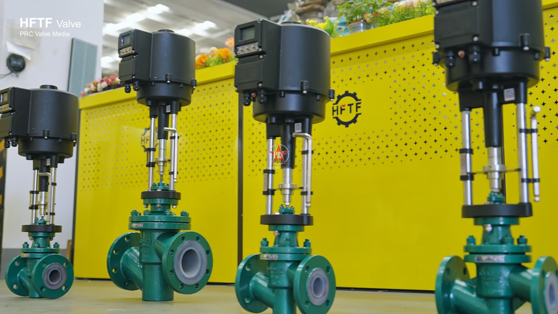 ZDLPF46-16C Electric Fluorine-Lined Single-Seat Control Valve – Hongfute