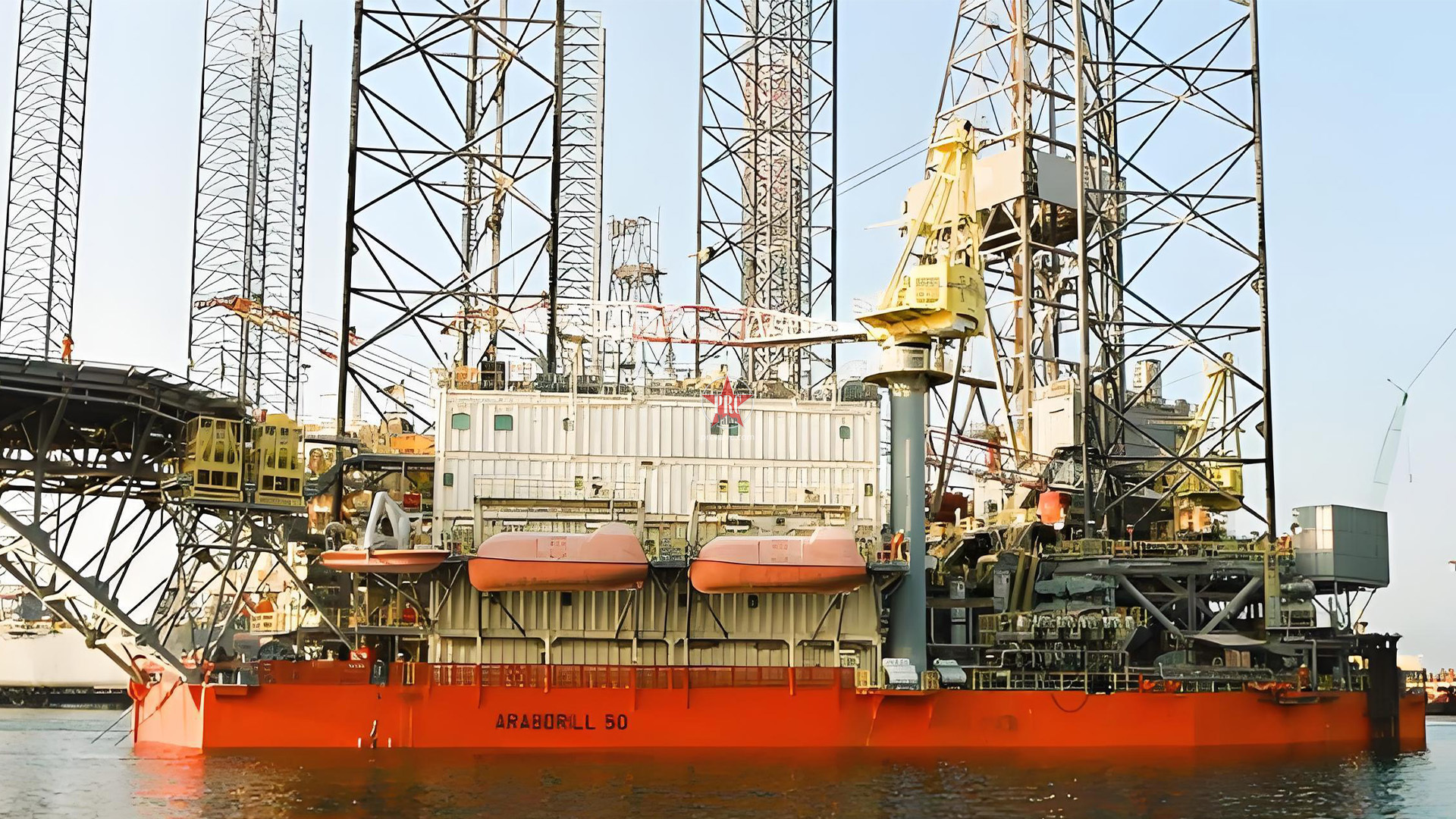 UAE Shipyard Welcomes Saudi Arabian Drilling Rig for Maintenance Operations