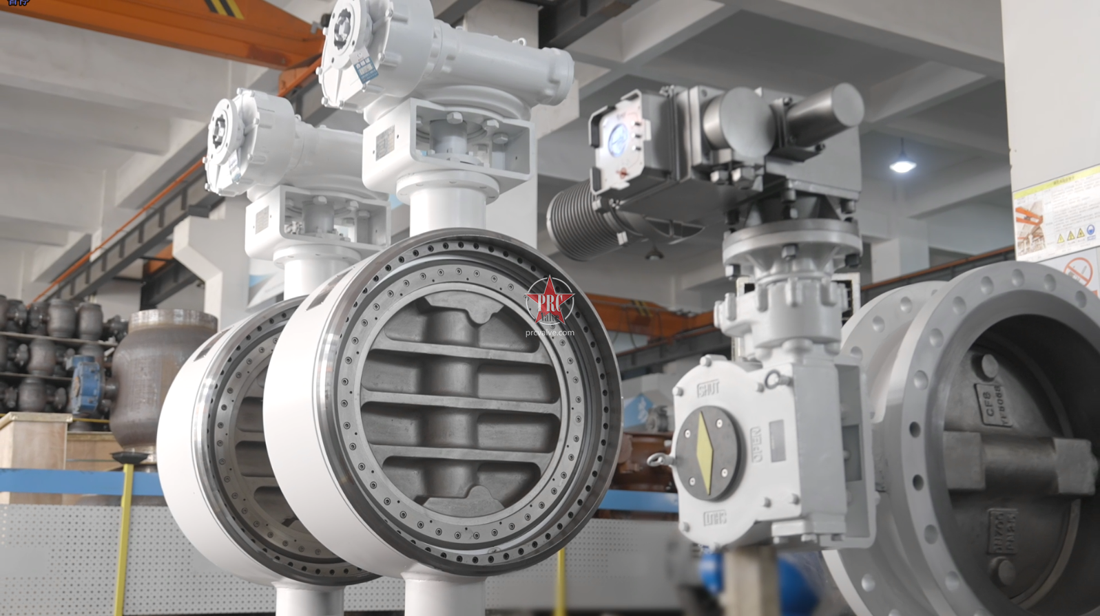DN1200 Electric Triple-Eccentric All-Metal Bidirectional Butterfly Valve –SPV