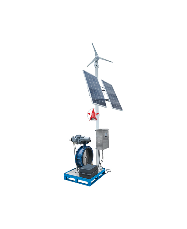 Wind solar complementary solar power supply