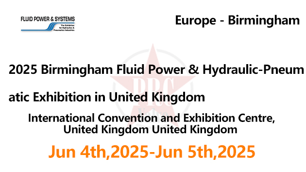 2025 Birmingham Fluid Power & Hydraulic-Pneum atic Exhibition in United Kingdom