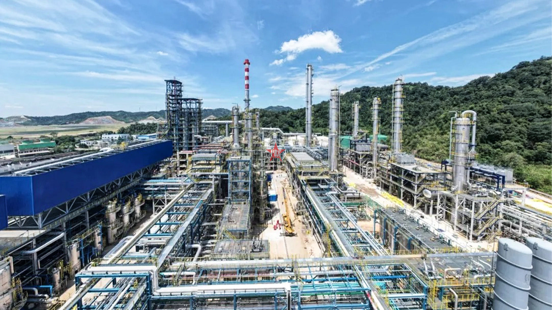 圣博莱阀门助力湖南石化新建100万吨/年重整联合装置开车成功