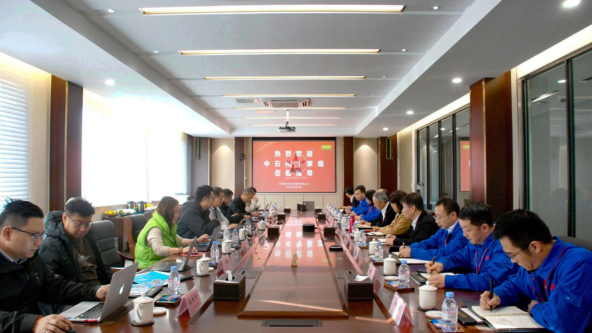 中石化专家组赴智能自控开展控制阀及控制阀附件专业能力现场审核