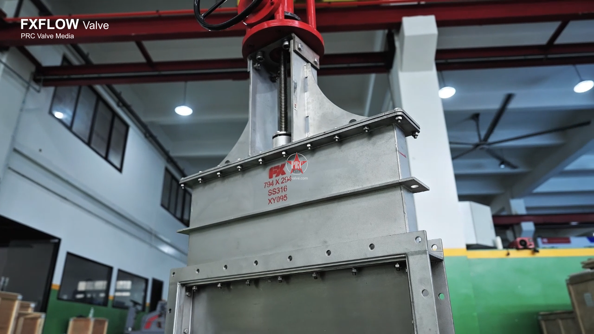 794×294 SS316 Slide Gate Valve - FXFLOW