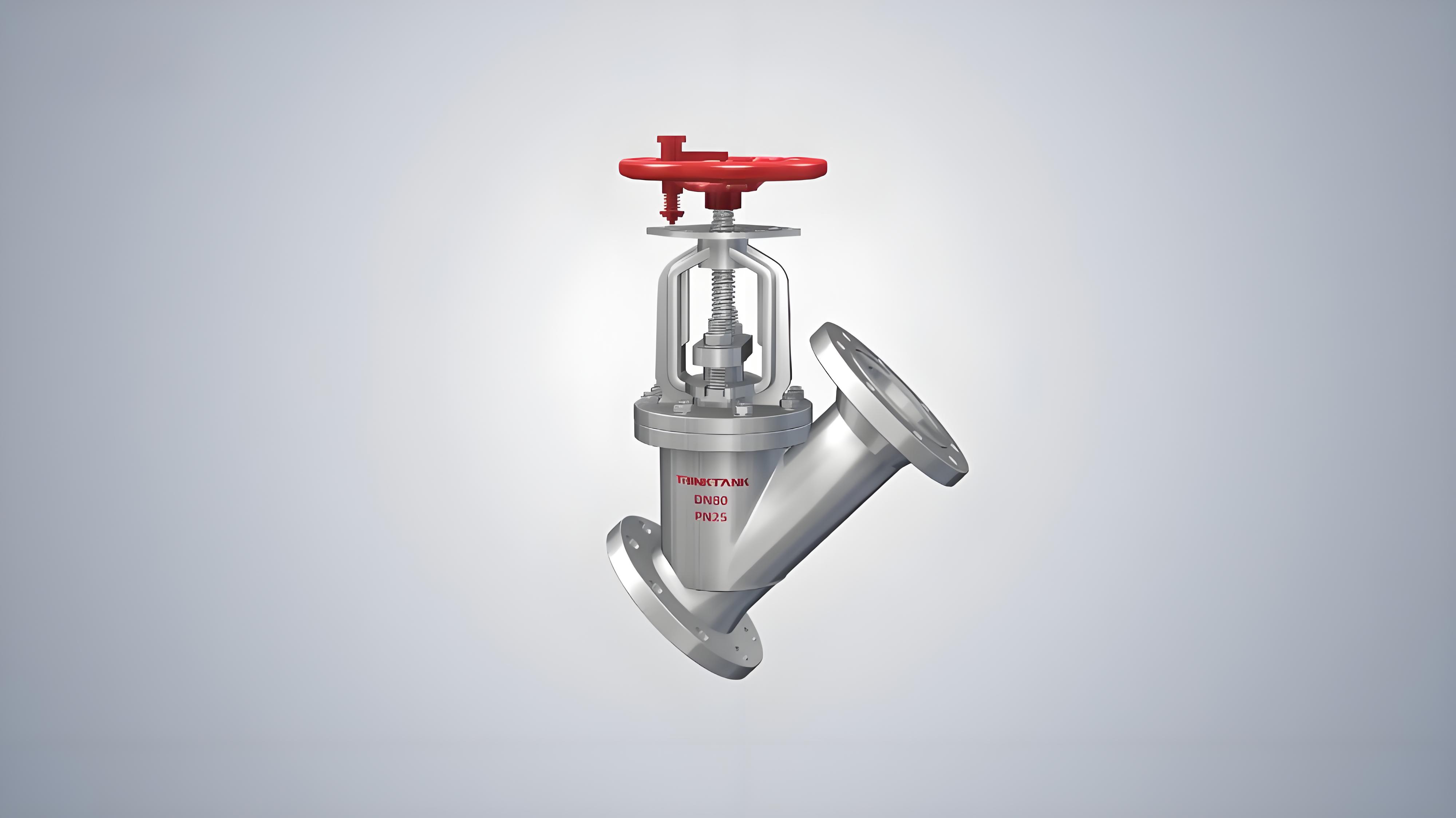 Y type Globe Valve with Bellows Seal Assembly & Structure | THINKTANK（Y 型波纹管密封截止阀）