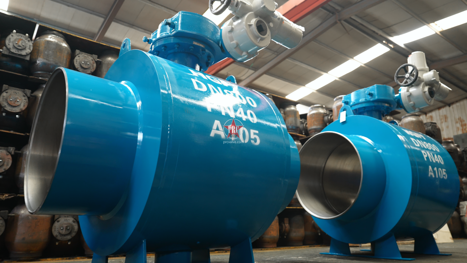 DN800 PN40 Fully Welded Ball Valve –  HanGong