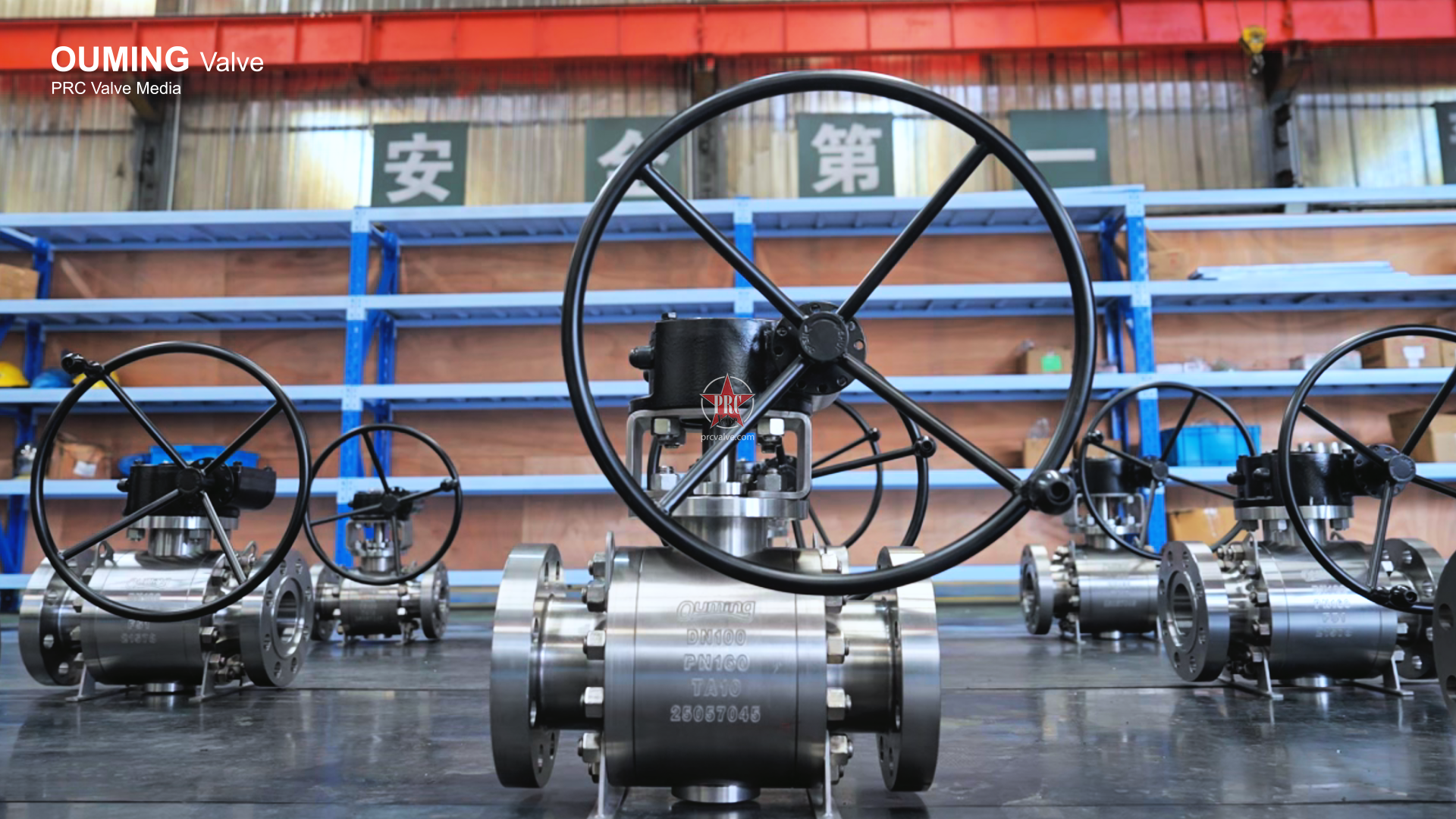 DN100 PN160 Forged Steel Trunnion Hard-Seal Ball Valve – Ouming