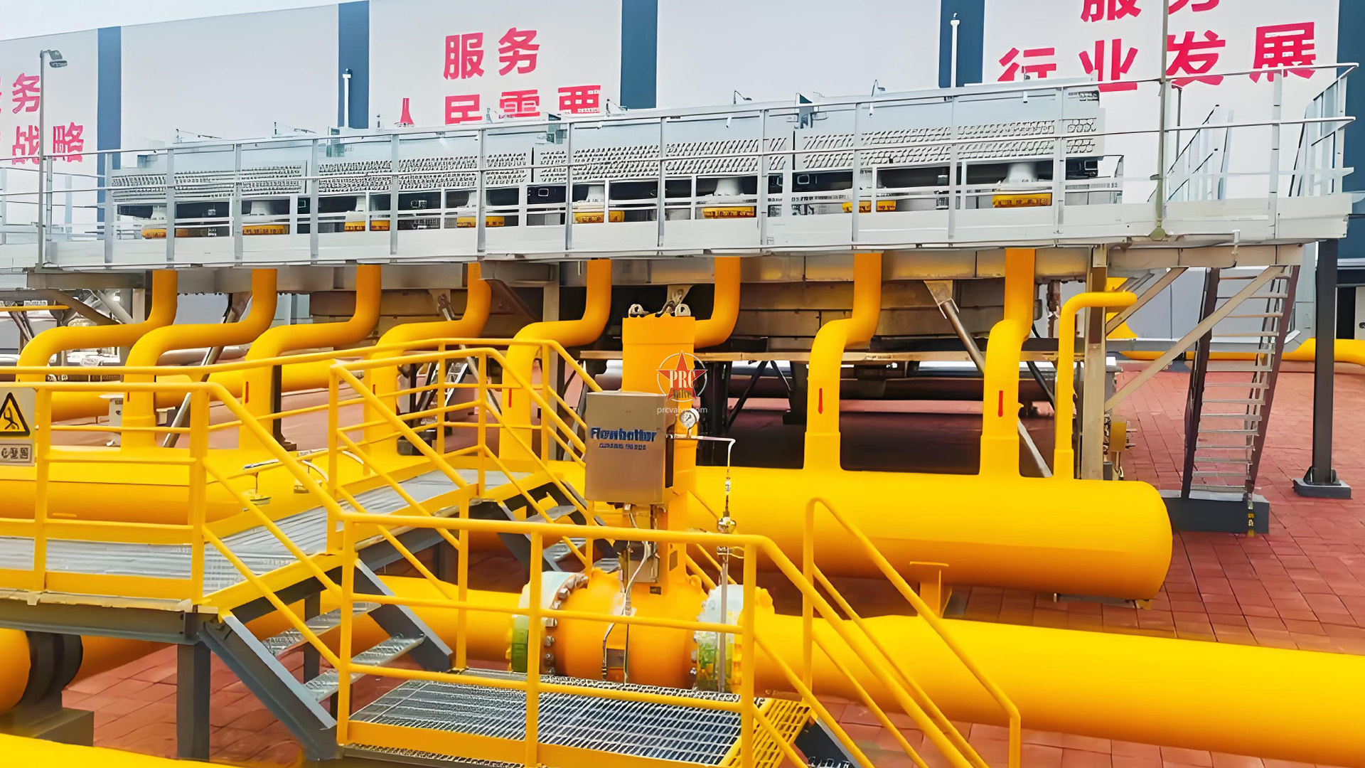 贝特尔首批12台NPS16 Class900国产化压缩机防喘阀成功投产