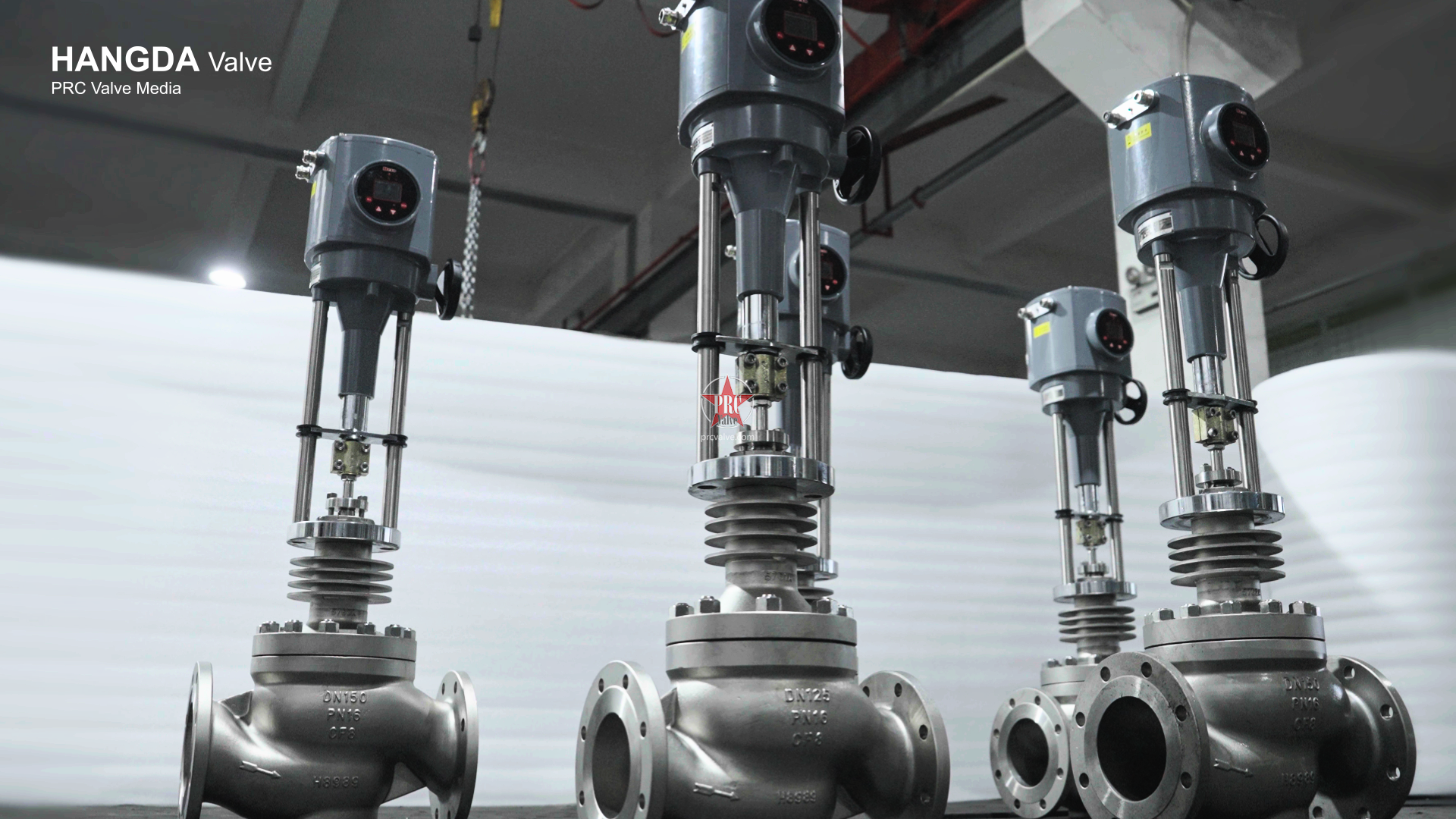 DN150 PN16 Electric High-Temperature Sleeve Control Valve – HangDa