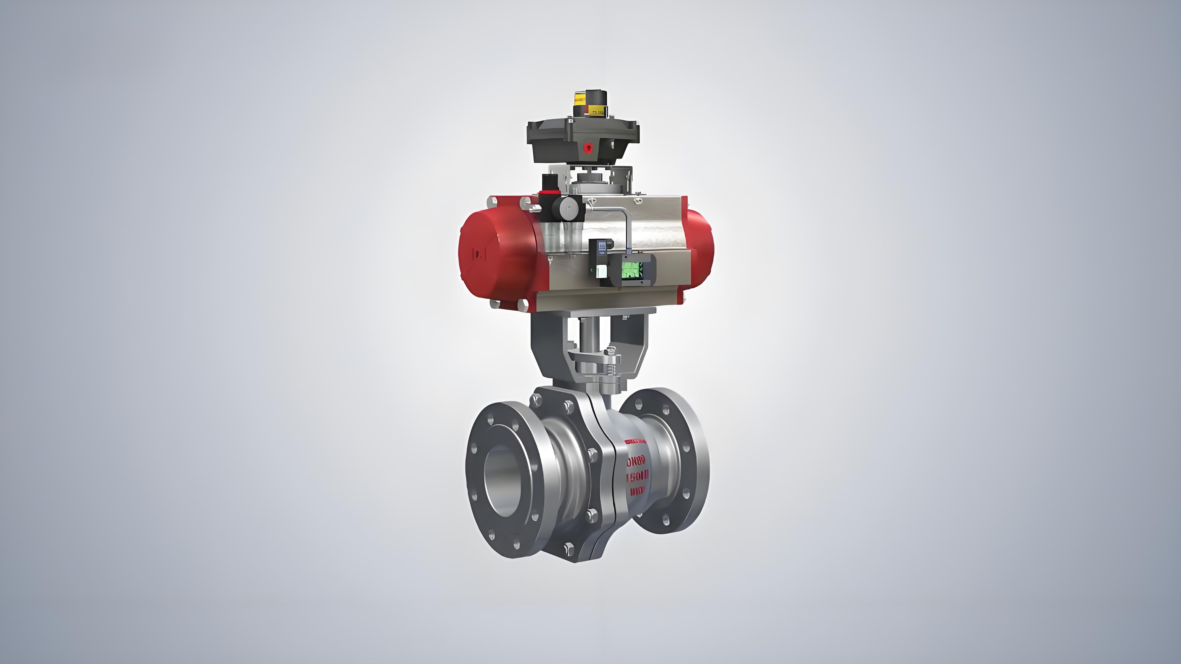 Pneumatic Ball Valve Assembly & Structure | THINKTANK（气动球阀）