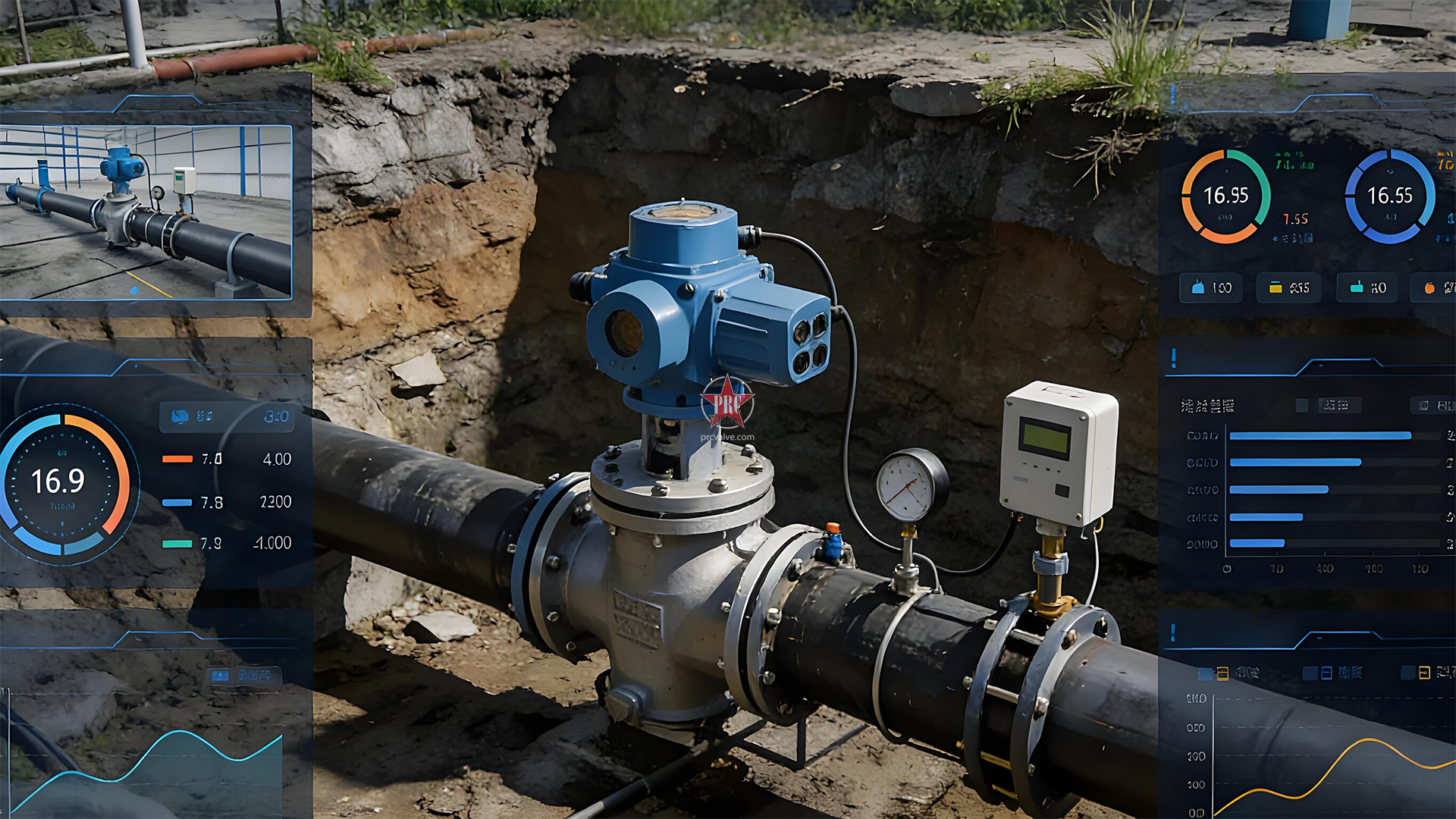 城市供水管网阀门安全与智能配置